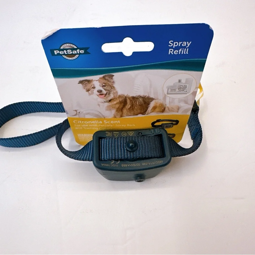 PetSafe Lot of 2 Spray Dog Bark Control Collar & 2 Pack‎ Spray Refill Citronella